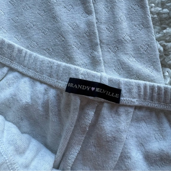 Brandy Melville Pajama Pants Keira Eyelet - Picture 2 of 2